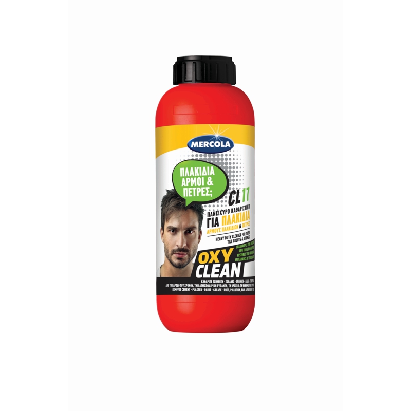 OXY CLEAN 1L MERCOLA CL17 ΚΑΘΑΡΙΣΤΙΚΟ ΠΛΑΚΑΚΙΑ