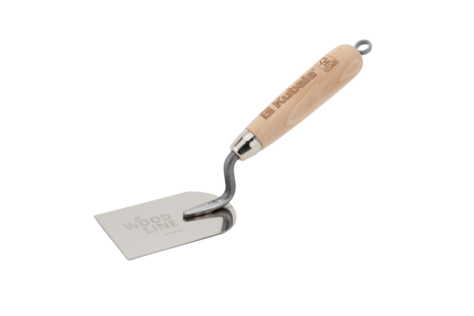 Μεταλλικό Μυστρί Kubala 100mm Wood Line με Ξύλινη Λαβή (5904)