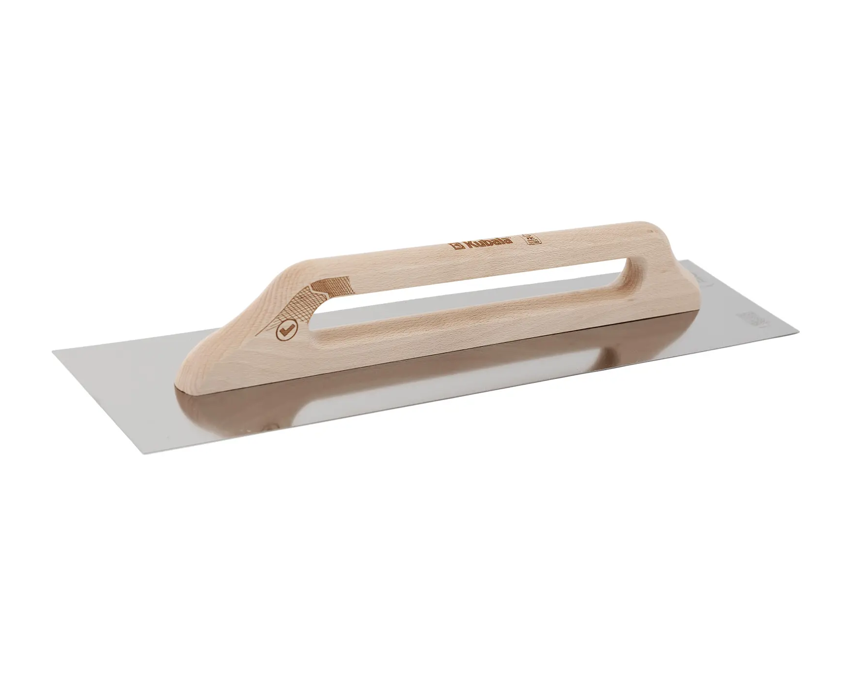 Μεταλλική Σπάτουλα Kubala Wood Line 130x680mm με Ξύλινη Λαβή (5413)