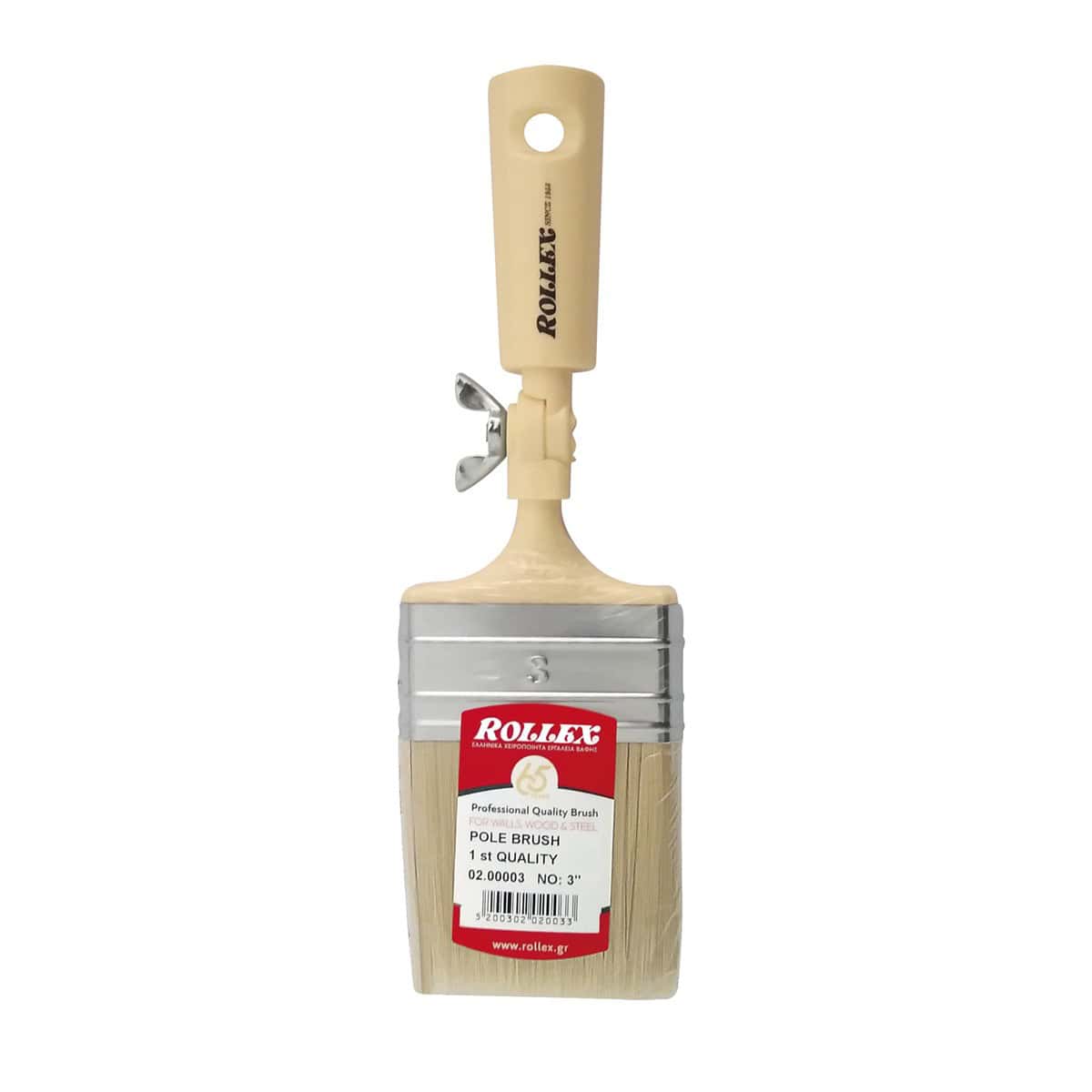 Κονταροπινέλο Rollex No 2.5'' Σπαστό Μπεζ