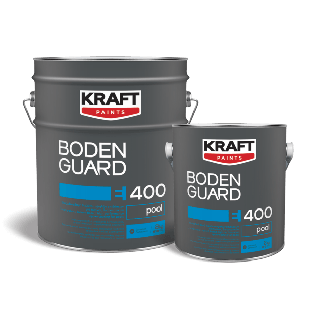 Εποξειδικό Χρώμα Πισίνας 2 Συστατικών Kraft Bodenguard Pool E-400