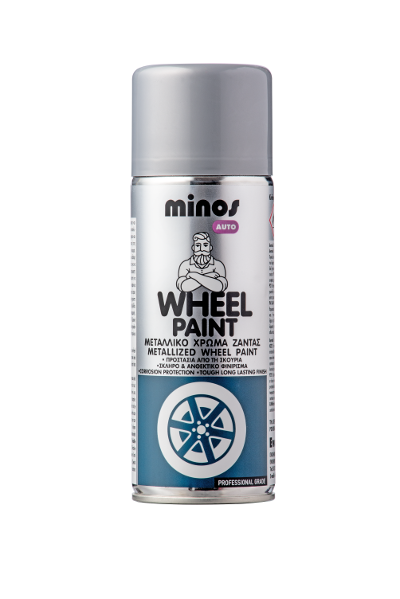 Ακρυλικό Σπρέι Ζαντών Minos Wheel Spray 400ml
