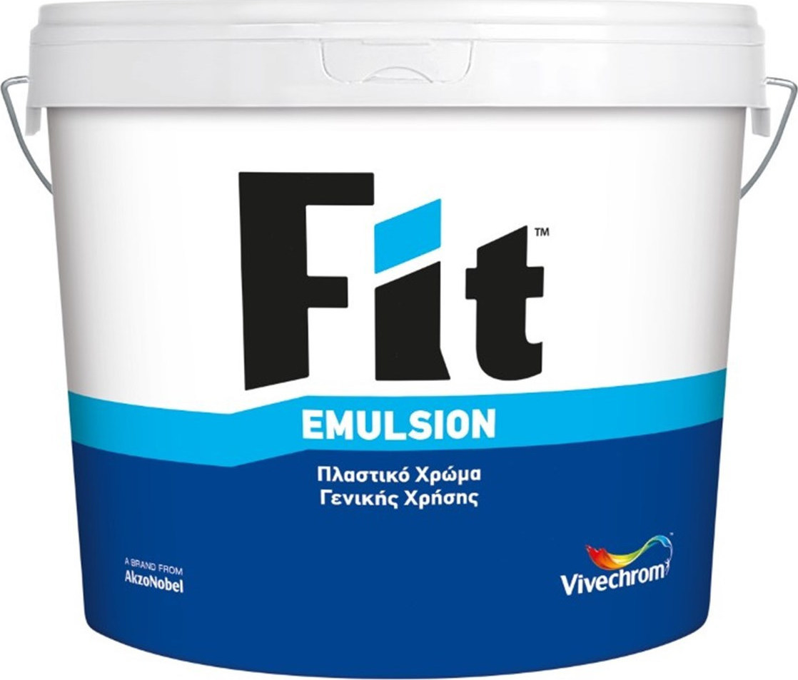 Fit Emulsion Πλαστικό Χρώμα Γενικής Χρήσης