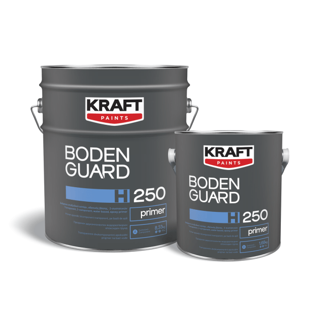 BodenguardΗ-250 Primer Διάφανο εποξειδικό αστάρι 2- συστατικών, υδατικής βάσης